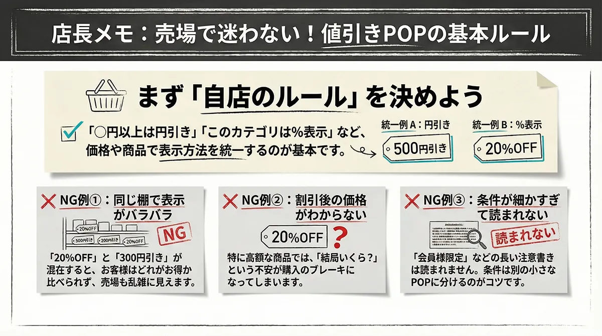 カテゴリ別の数字ルール